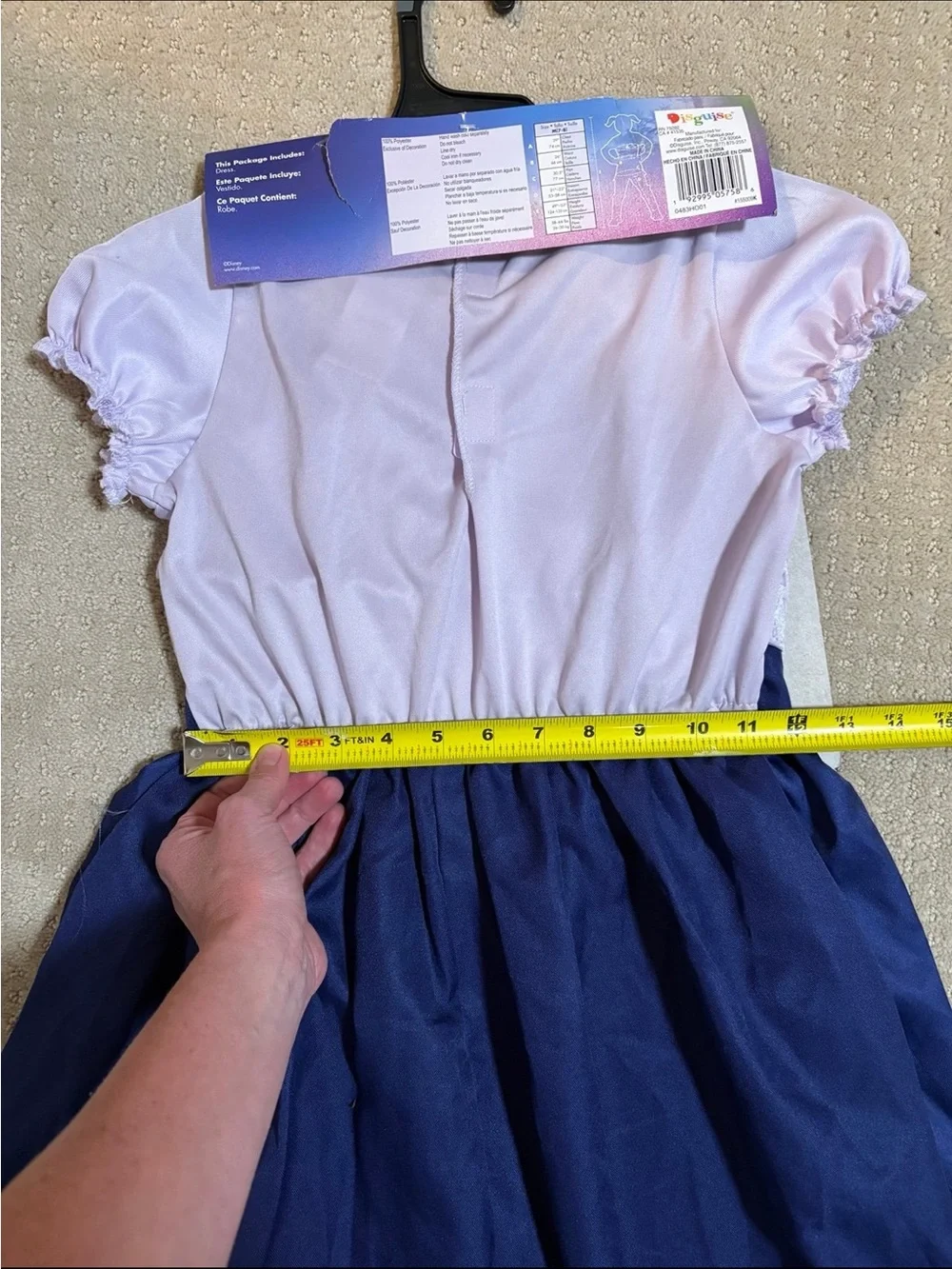 Disney Encanto Luisa Dress Costume Girls 7/8